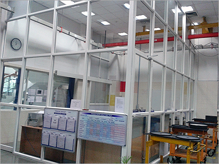 Aluminum Glass Fixing Job Work