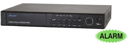 DVR CRY16164 - 16CH H.264 Compression, 2 SATA 2TB HDD, Pentaplex, Network Playback, Motion Detection