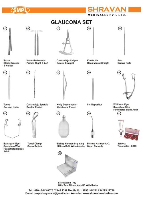 Cataract Extraction Set Page 1