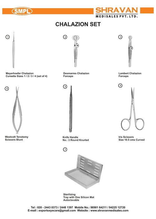 Chalazion Set