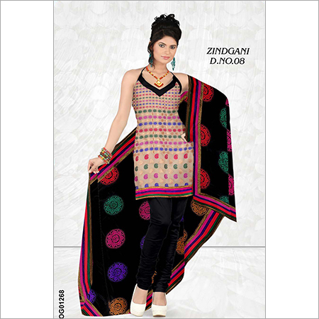 Embroidered Suit Dupatta