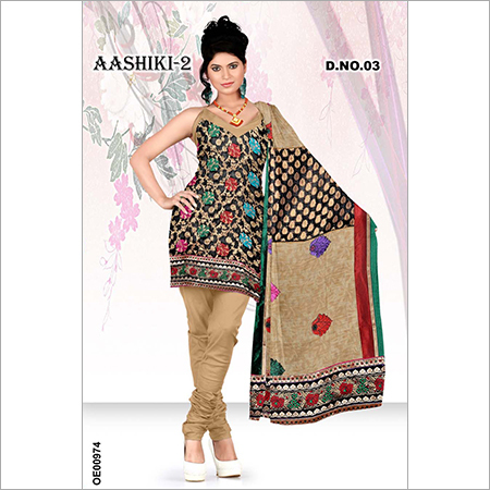 Designer Dresses - Cotton, Various Sizes, 44 Inches Length, Black Floral Design | Comfortable Fit, Durable Material, Elegant Design, Skin-Friendly