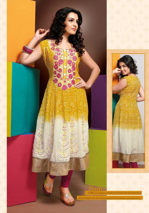 anarkali designer kurti