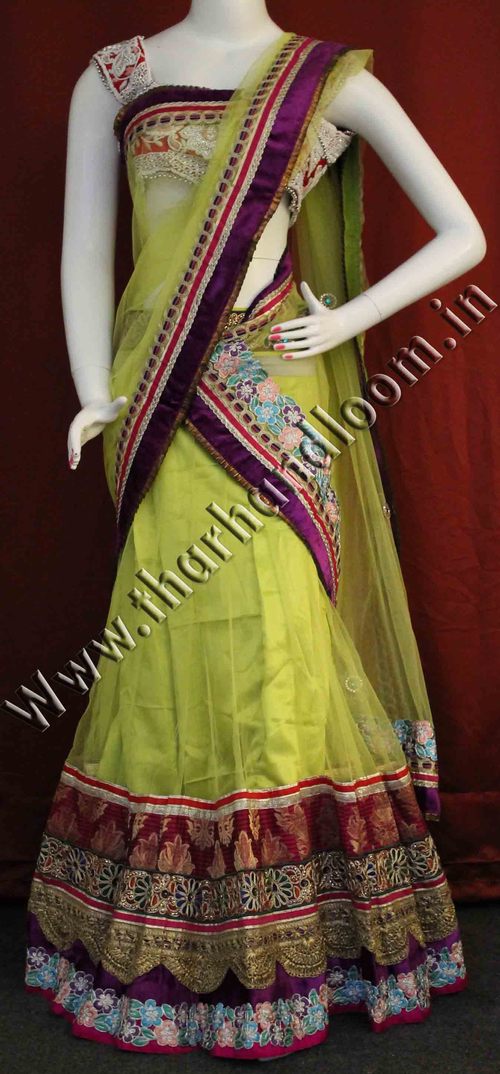 Beauteous Light green lehenga