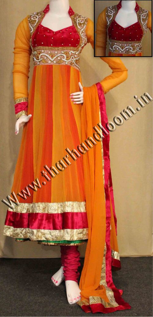 Desirable orange suit