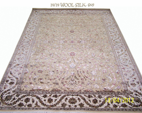 14/14 WOOL SILK RUGS