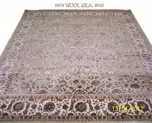 14/14 WOOL SILK RUGS
