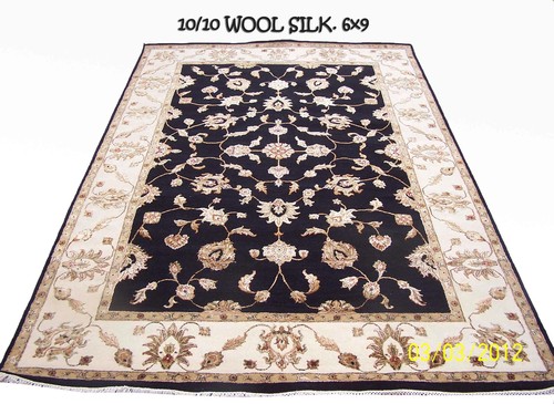 10/10 WOOL SILK RUGS
