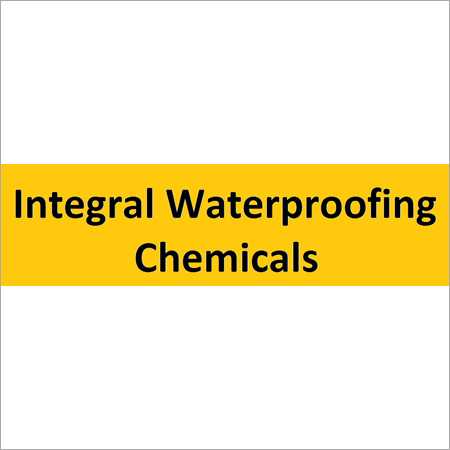 Integral waterproofing Chemicals