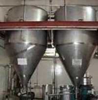 Ghee Storage Tank - Stainless Steel, Variable Capacity, Conical Design | Moisture Resistant, Lightweight, Durable, Easy To Clean, Polished Finish