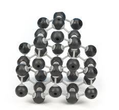 Crystal Model Diamond / Graphite / Sodium Chloride