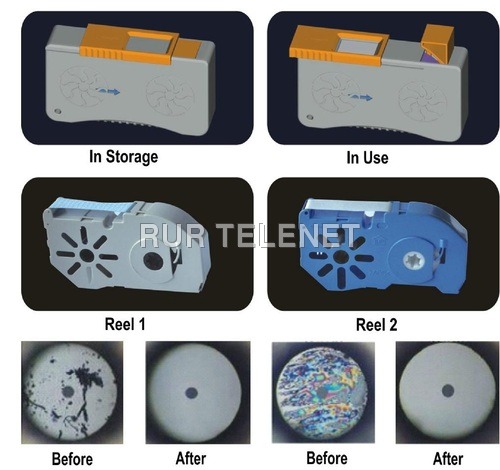 Fiber Optic Cleaning Cassette