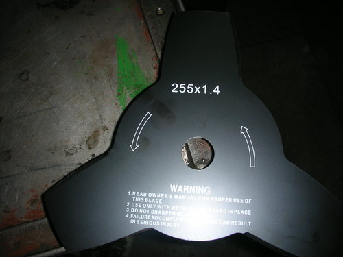 Brush Cutter Blade
