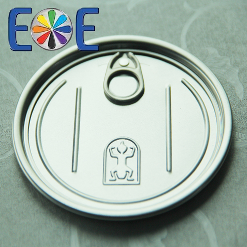 Aluminum food packaging lid