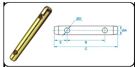 Top Link Pin Without Head