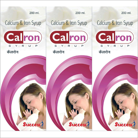 Calron Syrup - 200ml, High Purity | Accurate Composition, Precise pH, Long Shelf Life, Airtight Packaging