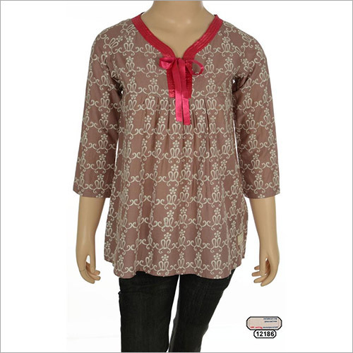 5.7 NEW Anthropologie Jacquard Embroidery Tunic Top Medium