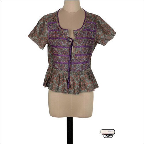 Anthropologie OD Bohemian Print Blouse