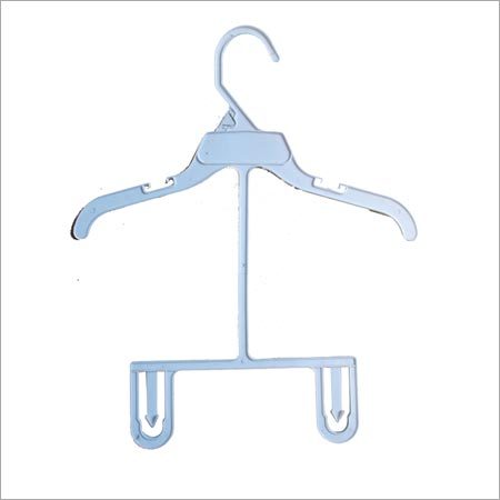 White Plastic Clothes Hangers