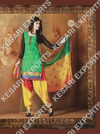 Unstitched Punjabi Suits