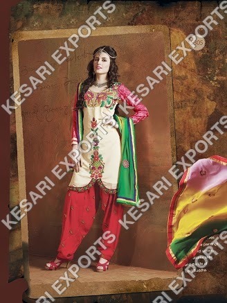 Chanderi Salwar Kameez