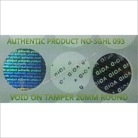 Hologram label Authentic