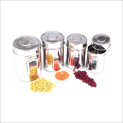 SS 4pcs Canisters Set