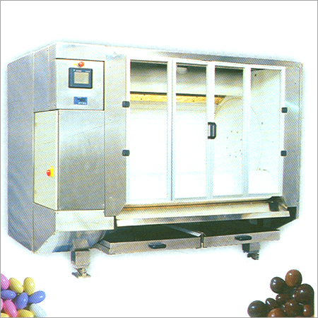 Auto Coater - Stainless Steel, 1800 X 1650 X 2100 Mm | Automatic Operation, High Capacity Upto 300 Kg/hr, Space Saving, Cost Effective