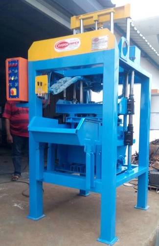 Stationary Type Concrete Block Making Machine