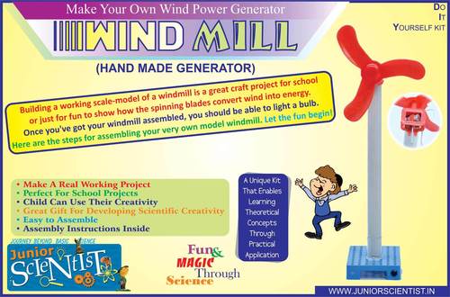 WINDMILL (HAND MADE GENERATOR)
