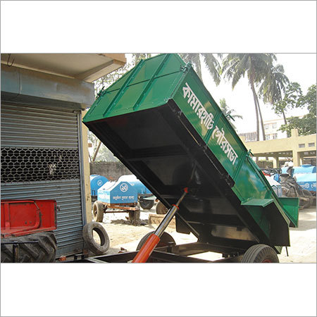 Covered Hydraulic Tipping Trailer
