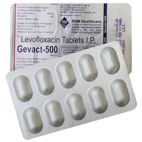 लिवोफ़्लॉक्सासिन गोलियाँ