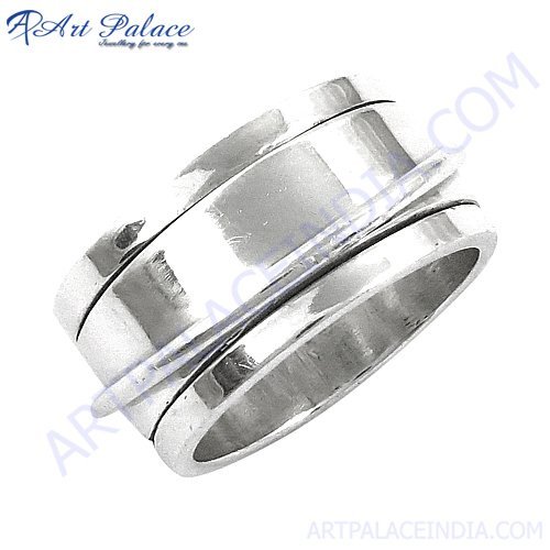 Sonara Jewelry - Men's Brushed Finish Wedding Band .925 Sterling Silver Ring  Sizes 6-13