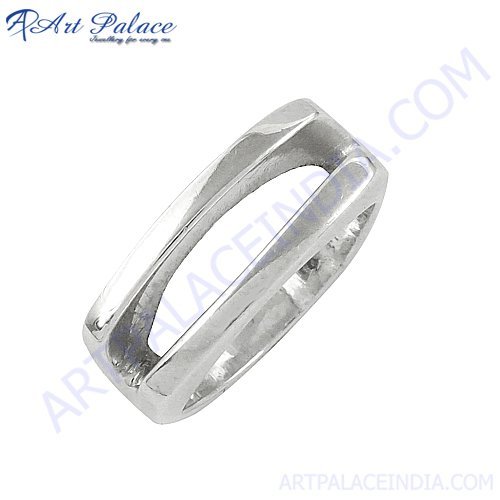 Nice Hot Sale Plain Silver Ring, 925 Sterling Silver Jewelry