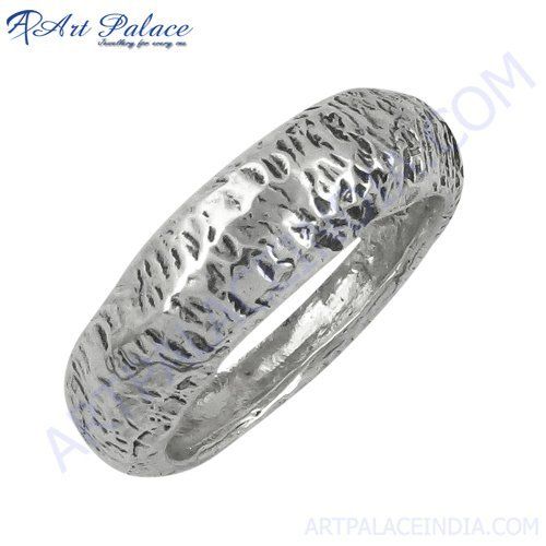 Hot Sale Fashionable Plain Silver Ring, 925 Sterling Silver Jewelry