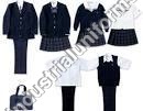 SCHOOL UNIFORMS - Polyester/Cotton Blend, Multiple Sizes, Navy Blue & White Colors | Breathable, Easy Wash, Skin Friendly, Double Stitched Design