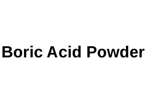Boric Acid Powder Application: Industrial