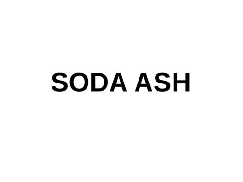 Soda Ash