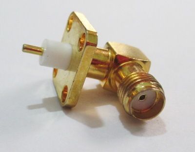 SMA 4 Hole Connector