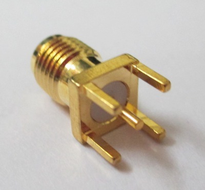 SMA (F) Straight PCB Mount RF Connector