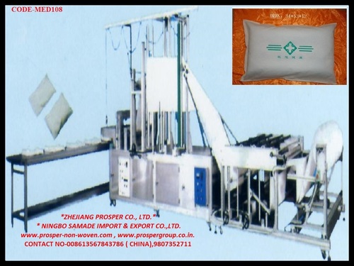 Non Woven Pillow Cover Making Machine