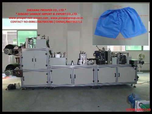 Non woven underwear / trousers making machine