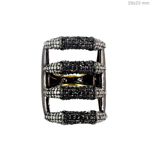 Diamond Pave Cage Ring