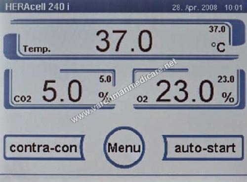Trigas Incubator Heracell