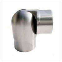 Ss Railing Joint Accessories - Stainless Steel, Varied Sizes | Corrosion-resistant, Robust Durability, Easy Fit, Polished Finish, Excellent Design
