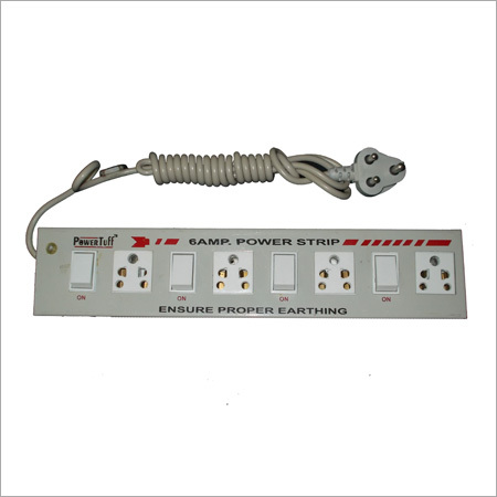 6 A 4+4 Metal Power Strip