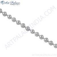 925 स्टर्लिंग सिल्वर, न्यू बीड्स स्टाइल सिल्वर चेन,