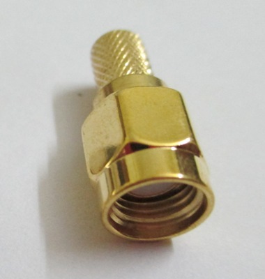 RP SMA (M) St. Connector for RG58 Cable