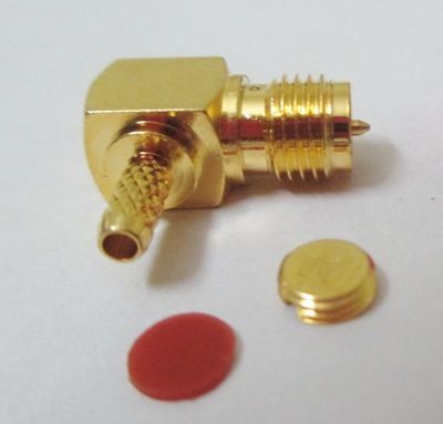 RP SMA (M) R/A Connector for RG316 Cable