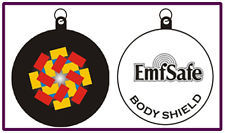 ANTI RADIATION BODY SHIELD - Metal Polymer, 3cm Black Pendant | EMF Protection, Radiation Shielding, Portable Design
